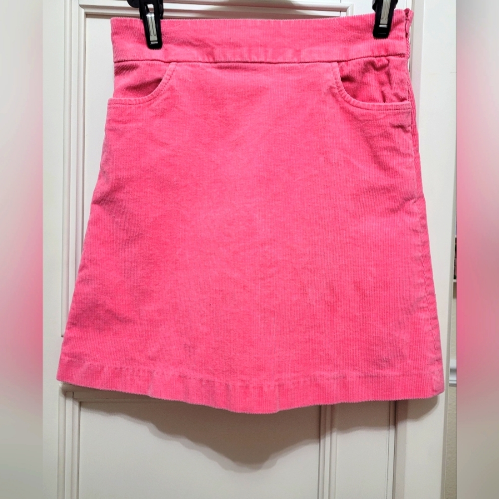 💥 3/$24 Hartstrings Pink‎ Cordoroy Skirt